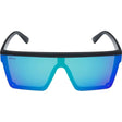 Ugly Fish Vortex Polarised Sunglasses Matt Black - Green Mirror