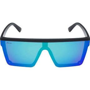 Ugly Fish Vortex Polarised Sunglasses Matt Black - Green Mirror