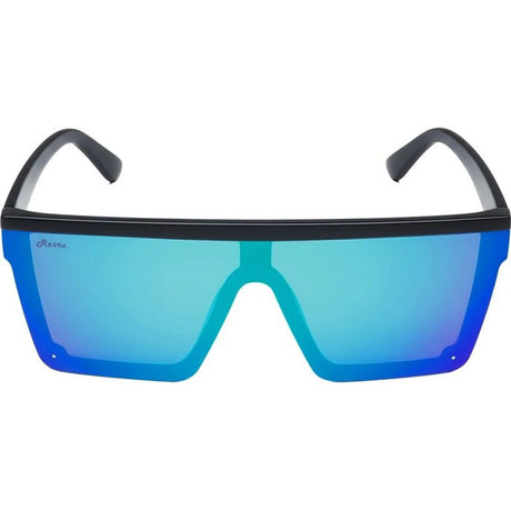 Ugly Fish Vortex Polarised Sunglasses Matt Black - Green Mirror