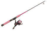 Ugly Stik TackleRatz Pre-Spooled Spinning Combo Red