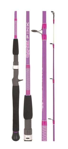 Ugly Stik Pink Baitcaster Rod