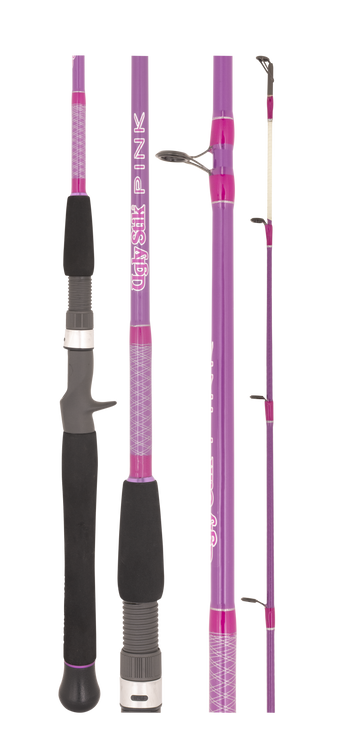 Ugly Stik Pink Baitcaster Rod