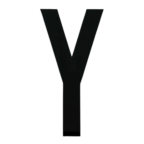 BLA Stick On Boat Rego Letters Pair 8in Black