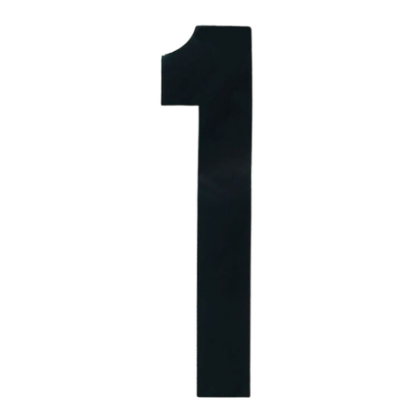 BLA Stick On Boat Rego Numbers Pair 8in Black