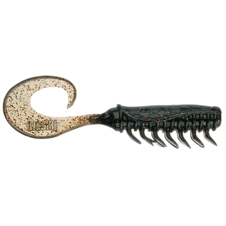 Rapala Crush City Creeper 2.5in Soft Plastic Lure Black Nightmare