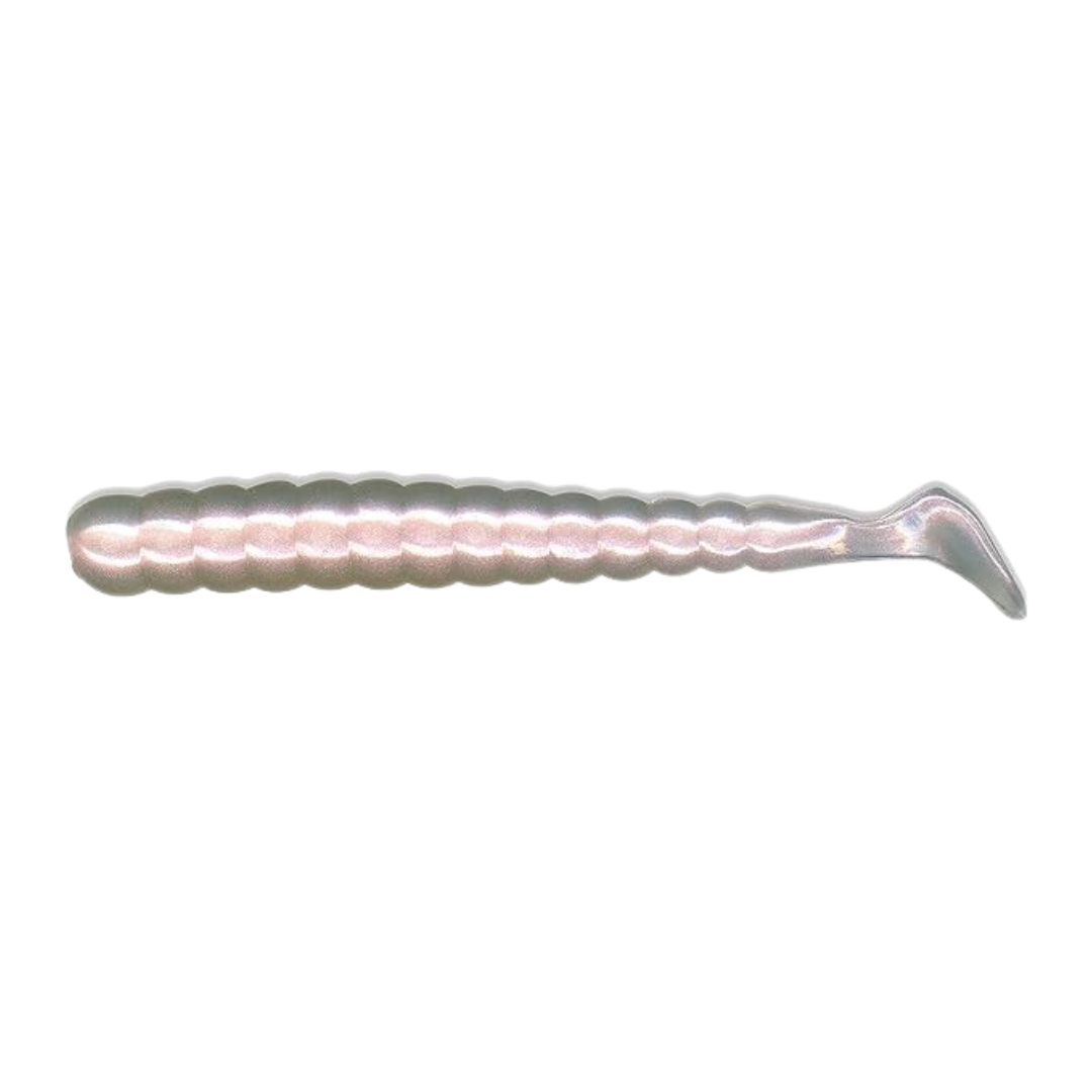 Charlie Brewers Slider Grub 3in Soft Plastic Lure Pearl