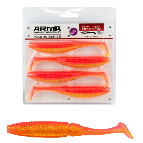 Arma Skip Doctor 130mm Soft Plastic Lure The Carrot