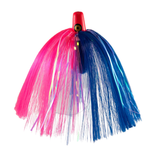 Buku Wog Head With Mylar Resin Head 8in 130g Skirted Trolling Lure Pink/Blue