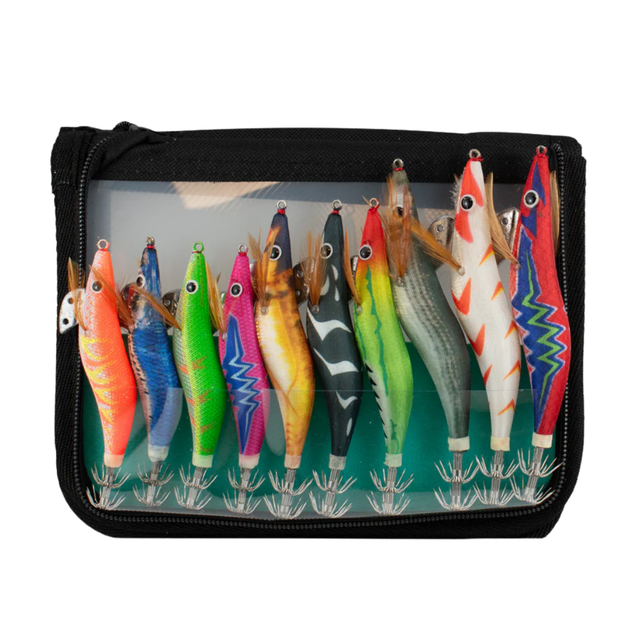 IKA Value Squid Jig Set Assorted 10pk