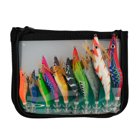 IKA Value Squid Jig Set Assorted 10pk