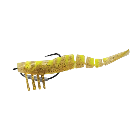 Wilson Wild Shrimp Weedless 5in Pre-Rigged Soft Plastic Lure Trout Lolly