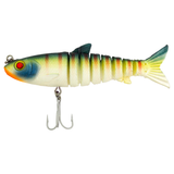 Zerek Live Mullet 4.5in Soft Plastic Swimbait Lure Orange Gill