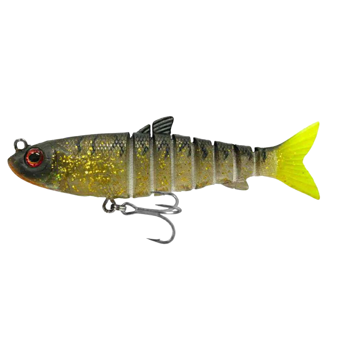 Zerek Live Mullet 5.5in Soft Plastic Swimbait Lure Toxic Ale