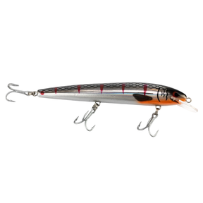 Raptor Lures Dominator 7in Hard Body Lure Black Chrome