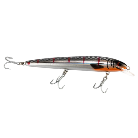 Raptor Lures Dominator 7in Hard Body Lure Black Chrome