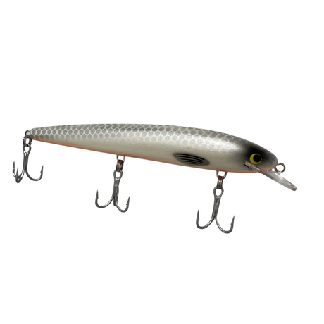 Raptor Lures Dominator 7in Hard Body Lure Pearl Ghost