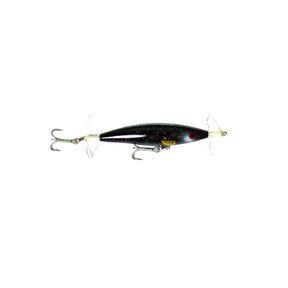 Raptor Lures Mini Fizz Bait 85mm Hard Body Topwater Lure Black/Gold