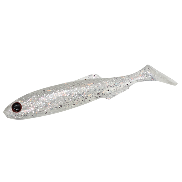 Molix RT Shad 4.5in Soft Plastic Lure Aussie Clear Flash