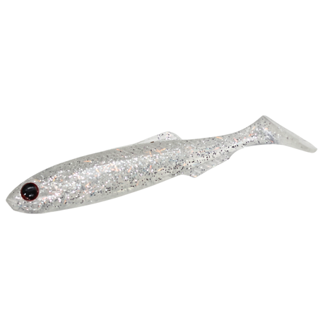 Molix RT Shad 3.5in Soft Plastic Lure Aussie Clear Flash