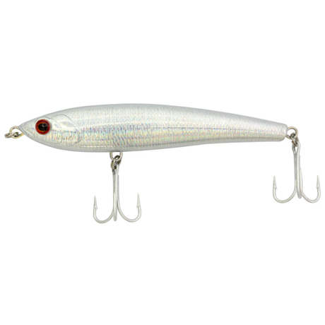 Zerek Zappelin 115mm Sinking Stickbait Lure Silver Bullet
