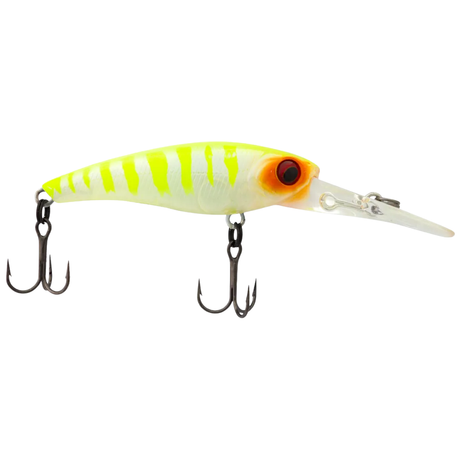 Zerek Tango Shad 50mm Hard Body Lure Chartreuse Tiger
