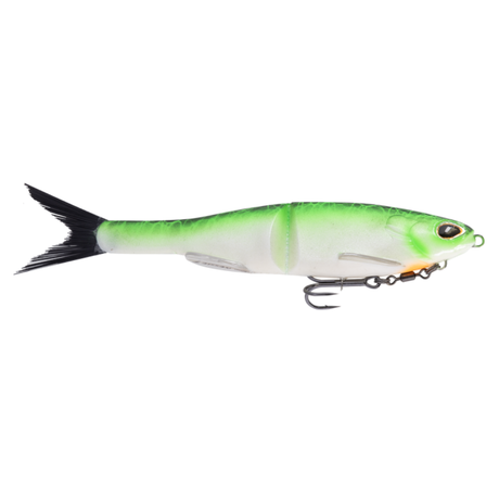 Berkley Powerbait Nessie 9in Hard Body Swimbait Lure Lime Pearl