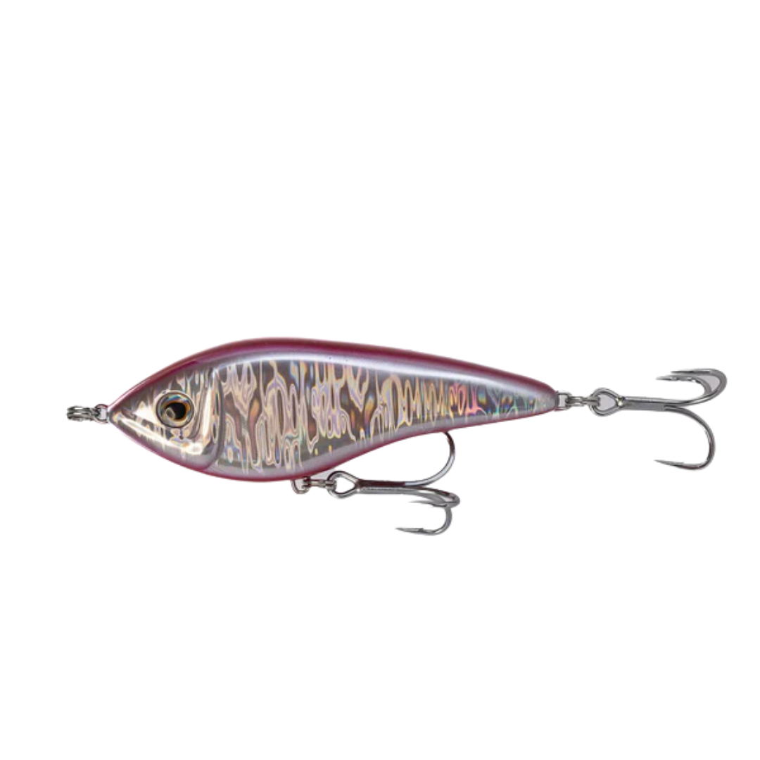 Dirty Tackle The Wiggle 125mm Sinking Stickbait Lure Disco Biscuit