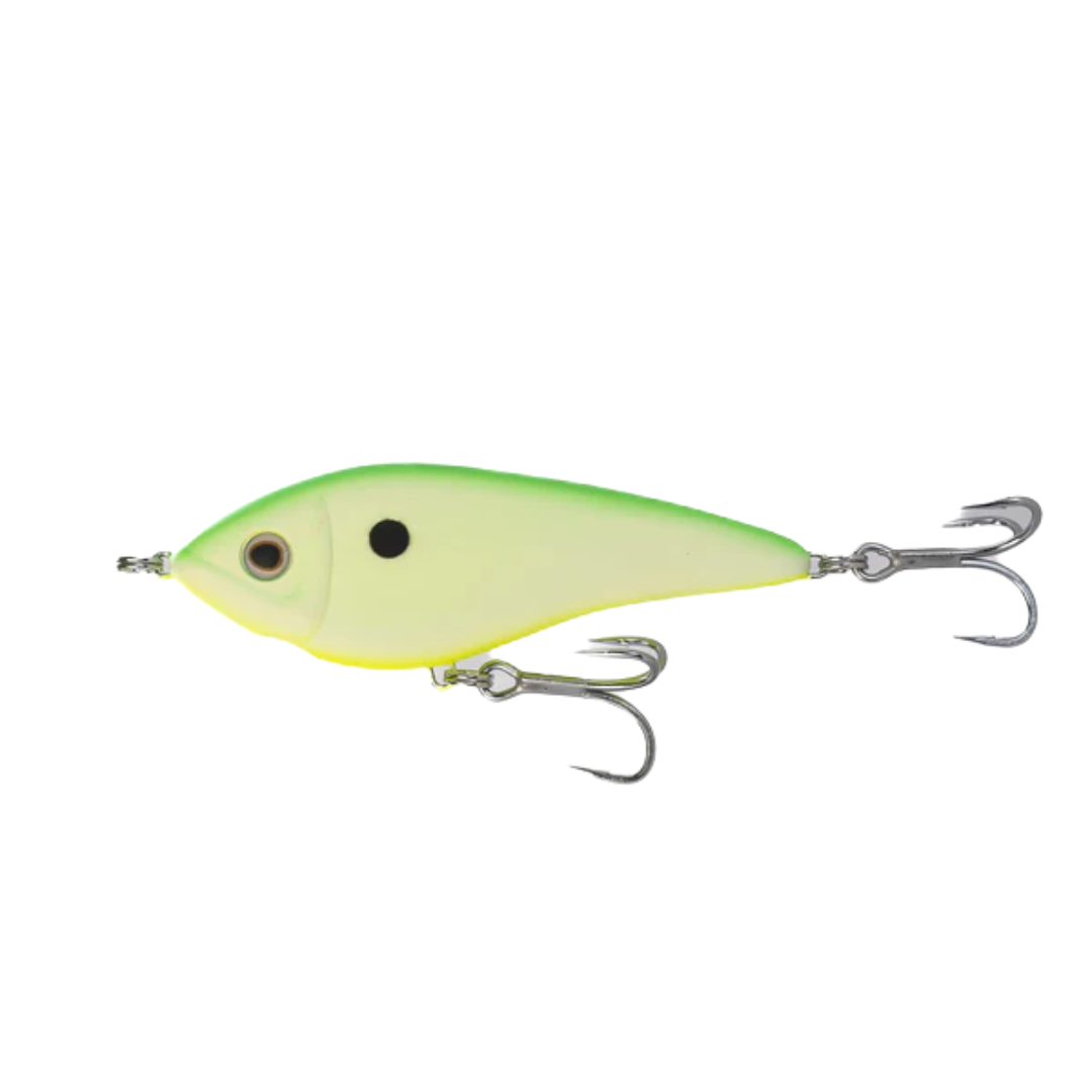Dirty Tackle The Wiggle 125mm Sinking Stickbait Lure Lemon Squeeze