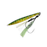 Dirty Tackle Micro Squirt Metal Jig Lure Green