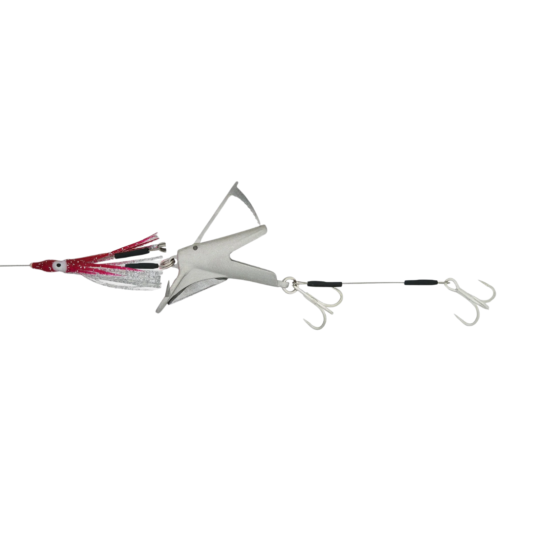 Lure Us In Reaper Rig Medium Red/Silver