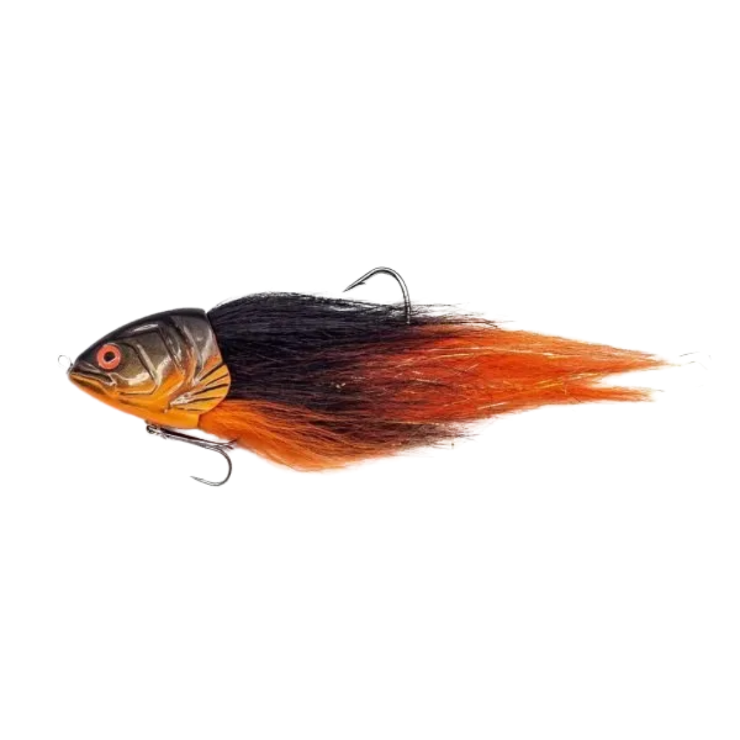 Jerkfly Signature 25cm Pre-Rigged Fly Lure Orange Devil