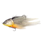 Jerkfly Signature 25cm Pre-Rigged Fly Lure Silver Roach
