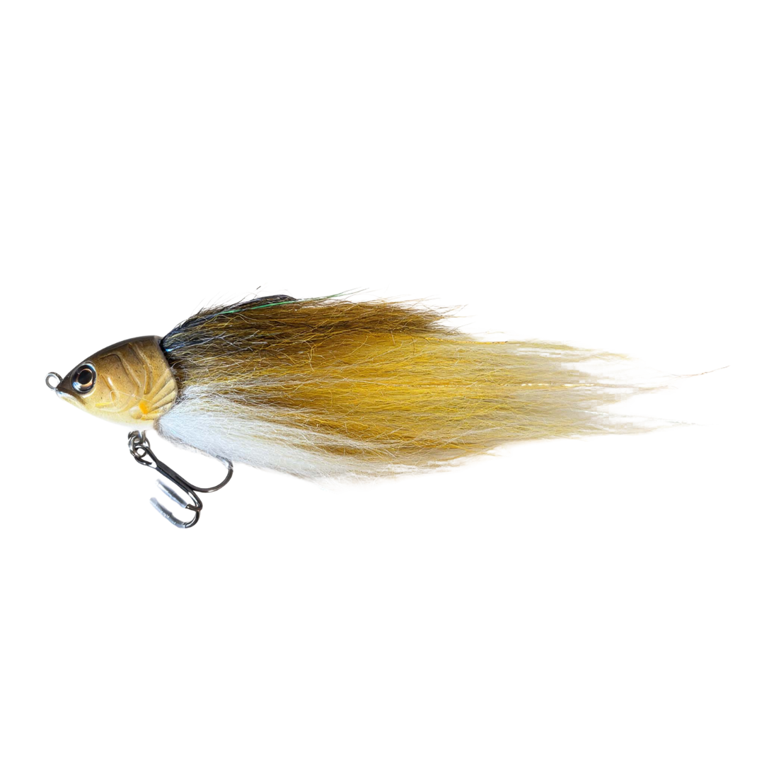 Jerkfly Slim 20cm Pre-Rigged Fly Lure Gold Digger