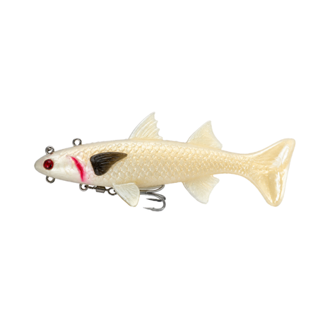 Panic Stations Mullet 4in Soft Plastic Swimbait Lure Froth
