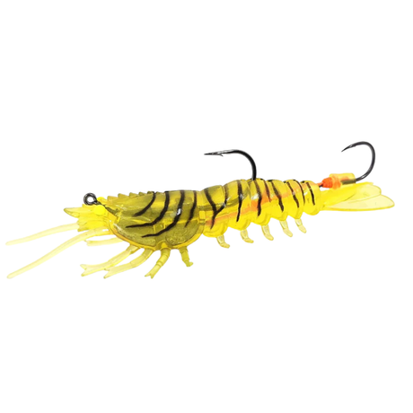 Barambah Stinger Shrimp Finesse 90F 90mm Soft Plastic Lure Ghost Shrimp