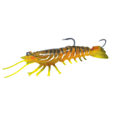 Barambah Stinger Shrimp Finesse 90F 90mm Soft Plastic Lure Motor Oil