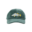 Reef Lagoon Barramundi Corduroy Curved Brim Cap Jade