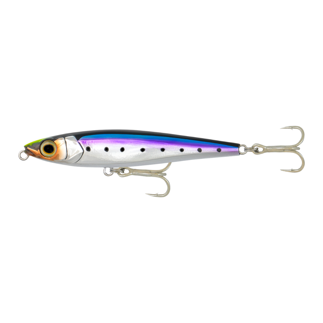 Samaki Pacemaker Cast 105mm Sinking Stickbait Lure Purple Pilchard