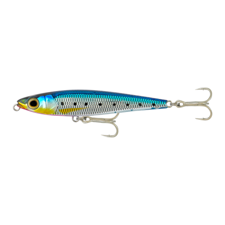 Samaki Pacemaker Cast 85mm Sinking Stickbait Lure Blue Pink Silver