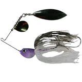 Hot Bite Donk 1/4oz Spinnerbait Lure Pearl Waka