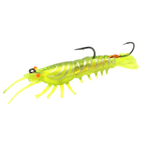 Barambah Stinger Shrimp Finesse 55F 55mm Soft Plastic Lure Chernobyl