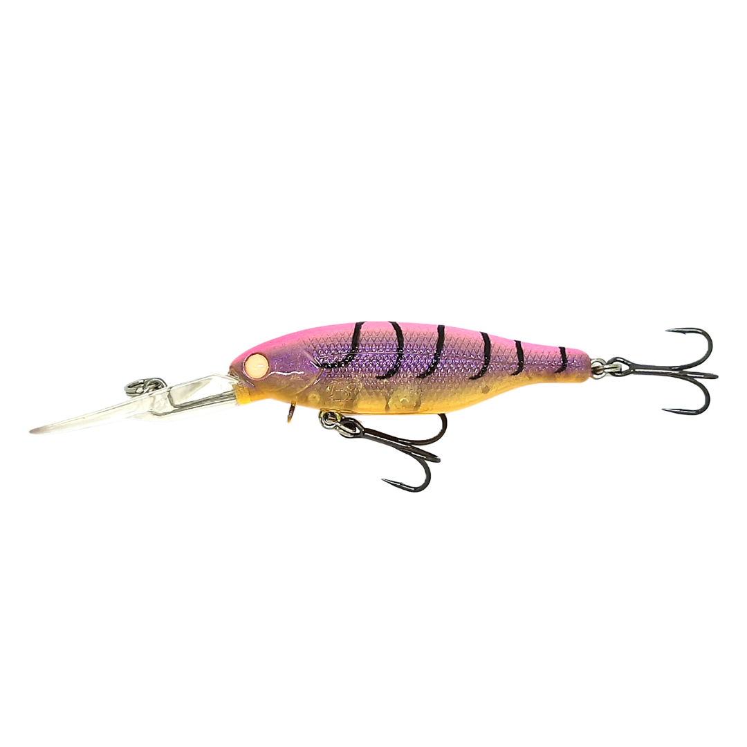 Barambah Boondi Bros 62DSS 62mm Hard Body Lure Pink Eye Candy