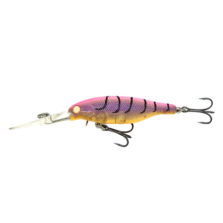 Barambah Boondi Bros 62DSS 62mm Hard Body Lure Pink Eye Candy