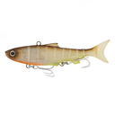 Samaki Vibelicious Thumper Tail 100mm 20g Soft Vibe Lure Sandstorm Uv