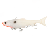 Samaki Vibelicious Thumper Tail 100mm 20g Soft Vibe Lure Pearl White