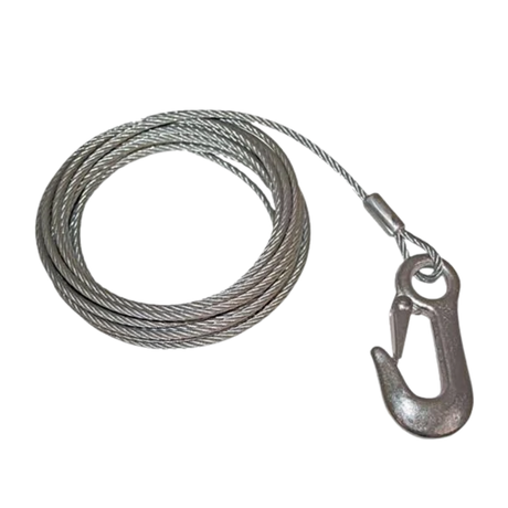 Easterner Trailer Winch Cable With Snap Hook 6mm X 7.5m