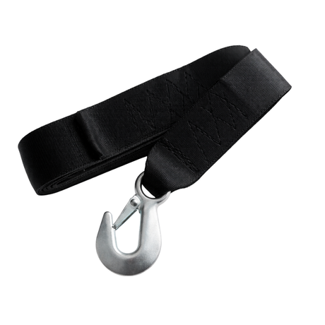 Easterner Trailer Winch Nylon Webbing Strap 50mm X 4.5m With Snap Hook
