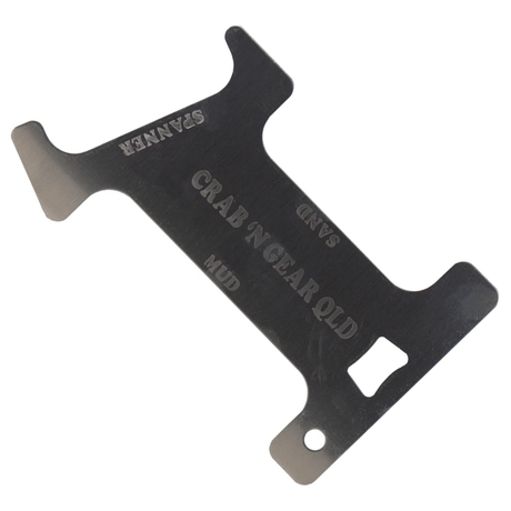 Crab n Gear Aluminium 3 Way Crab Measuring Tool QLD