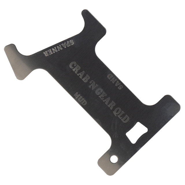 Crab n Gear Aluminium 3 Way Crab Measuring Tool QLD
