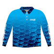 Tackle World Bundaberg Blue Scale Youth Fishing Shirt